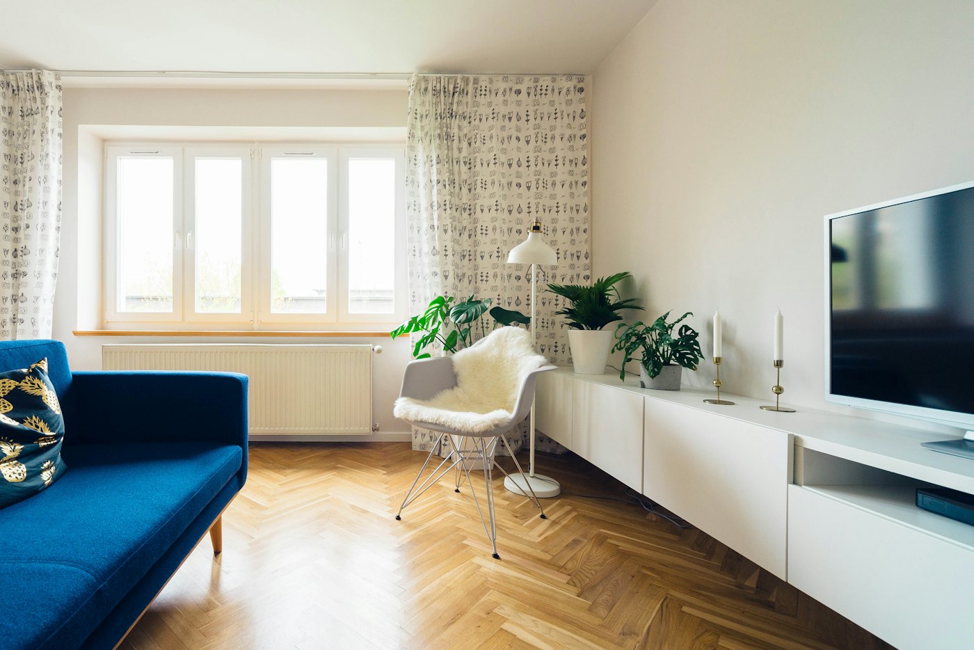 La chambre principale et sa salle d'eau privative